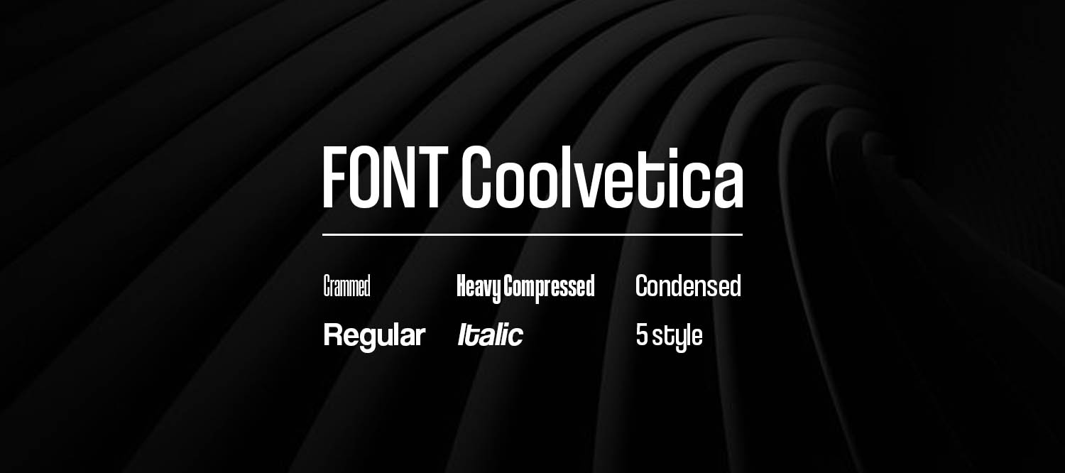 [Tải Miễn Phí] Trọn Bộ 5 Font Chữ Coolvetica Tiếng Việt Không Chân