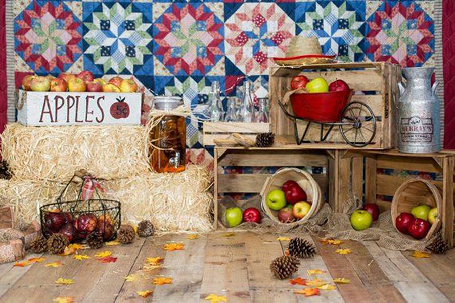 Background nông trại ghép ảnh cho bé yêu