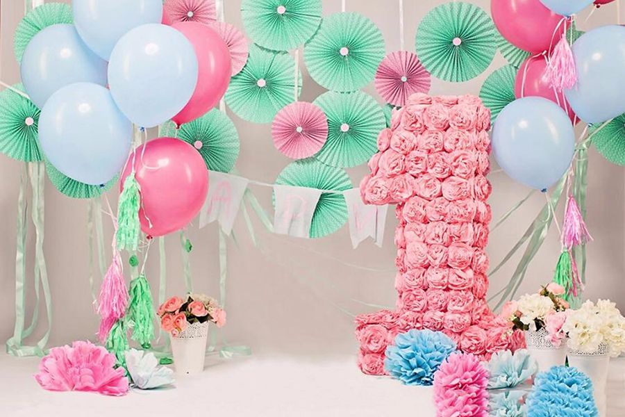 Background dịp sinh nhật cho bé yêu