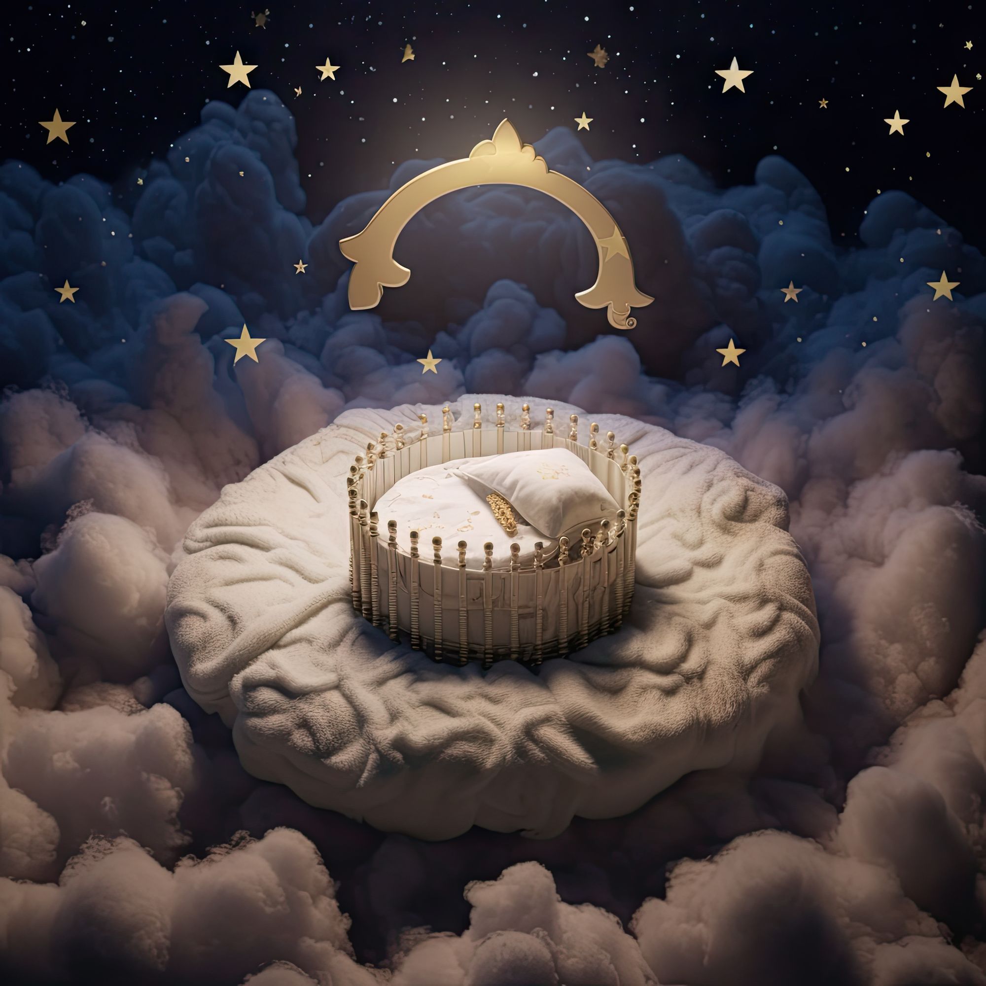 Background giường ngủ cho bé số 10