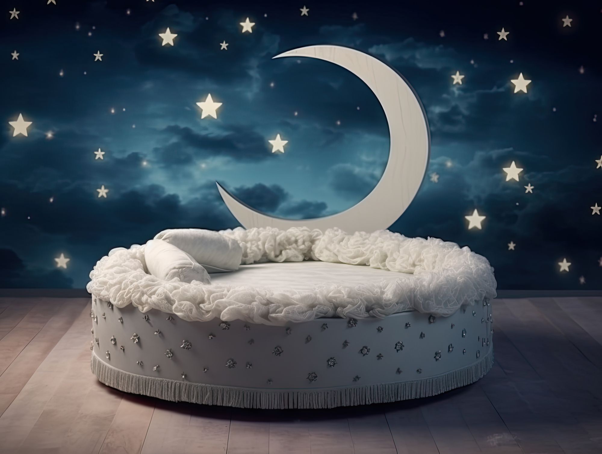 Background giường ngủ cho bé số 7