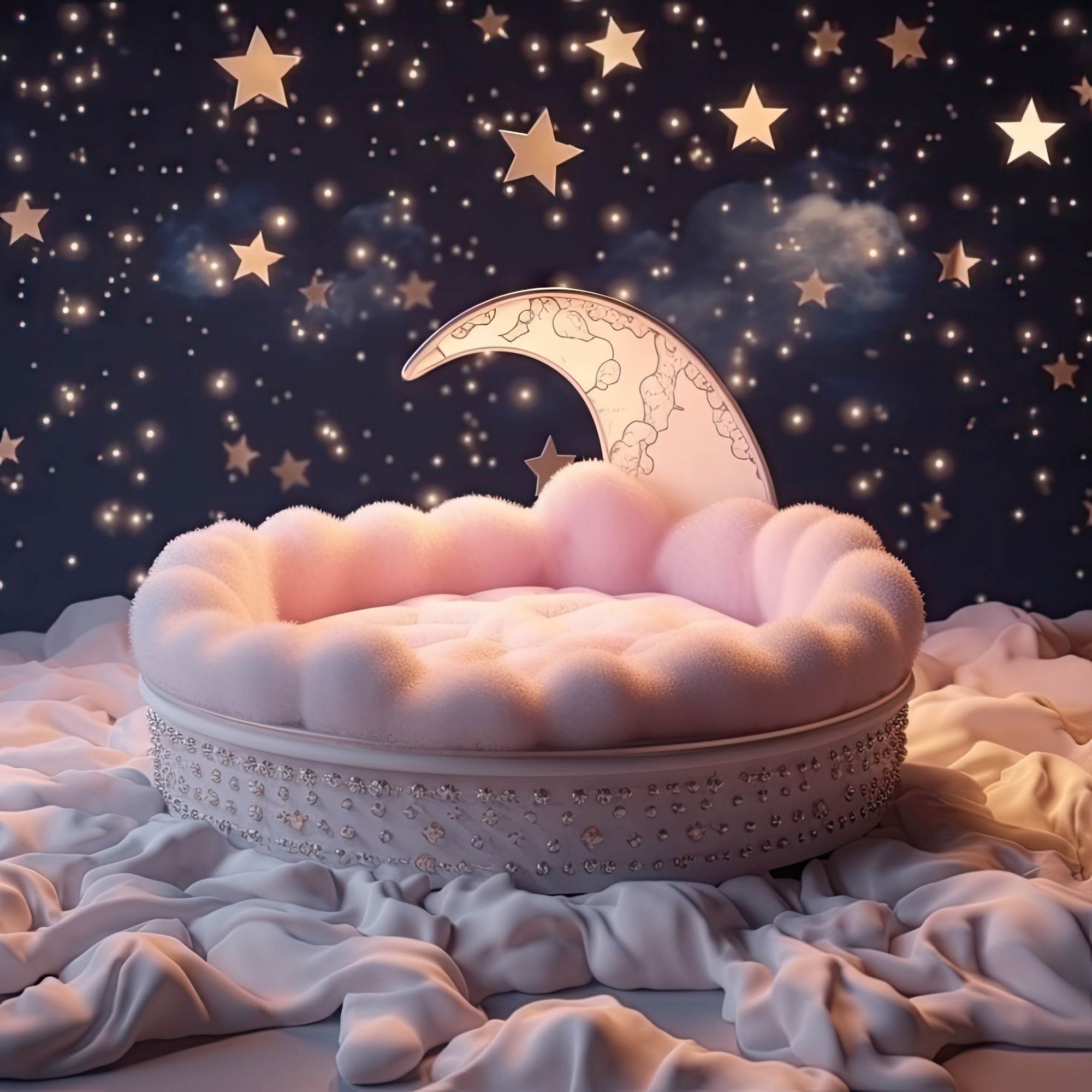 Background giường ngủ cho bé số 12