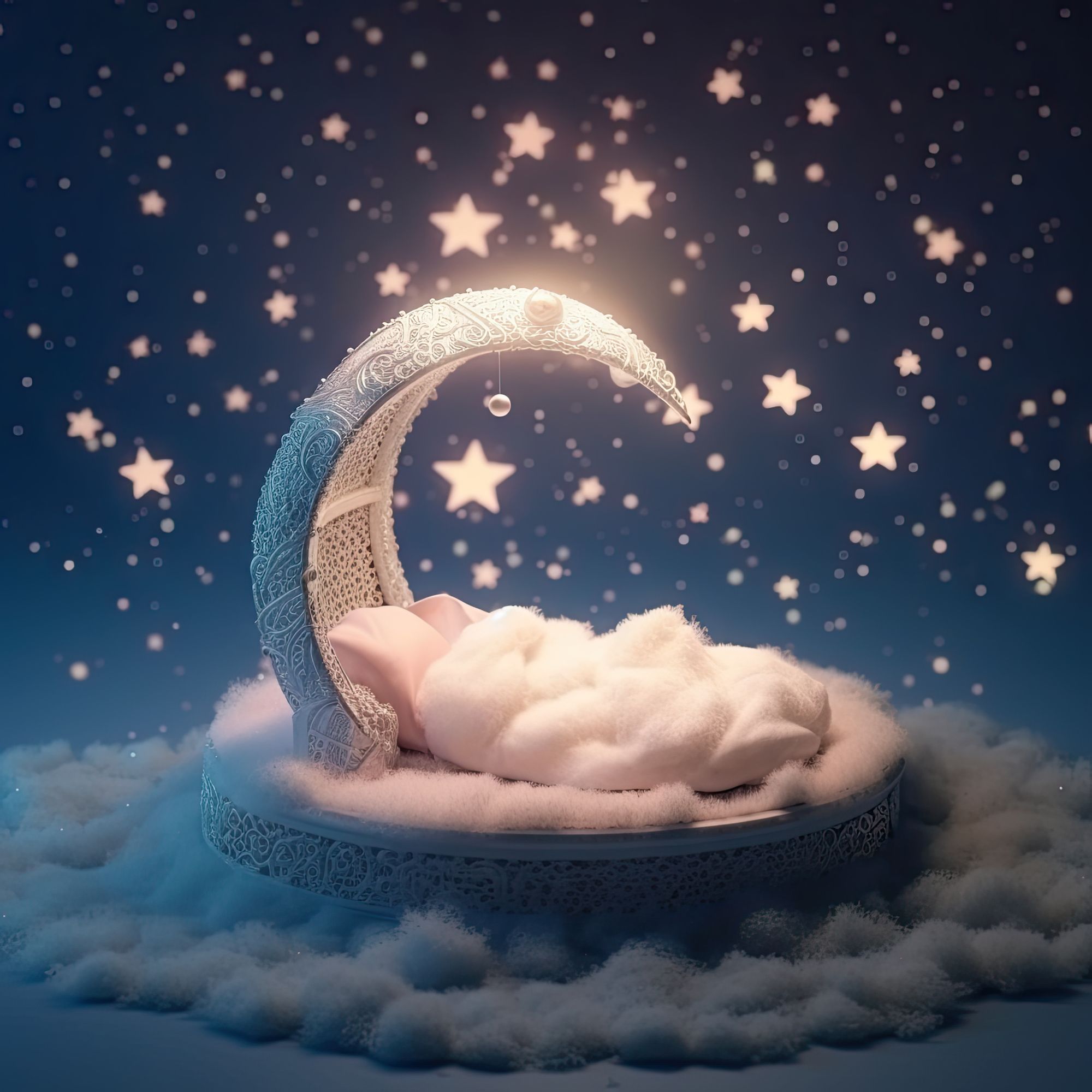 Background giường ngủ cho bé số 11