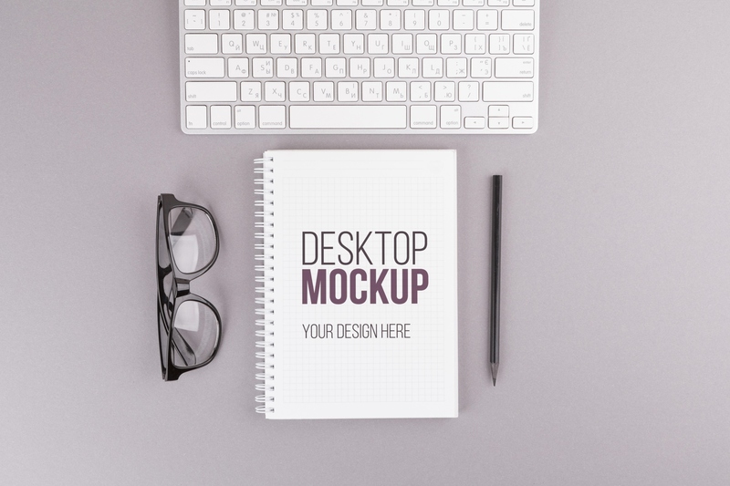 Mockup sổ tay, sổ nhật ký PSD