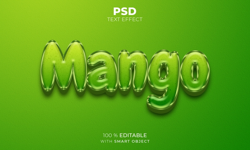 Hiệu ứng chữ 3D PSD cho Photoshop