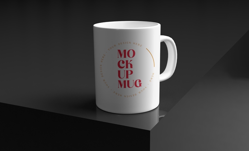 Mockup cốc mẫu số 01 PSD