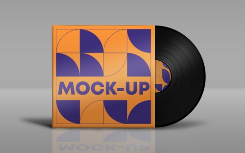 Mockup thiết kế bìa đĩa CD âm nhạc PSD