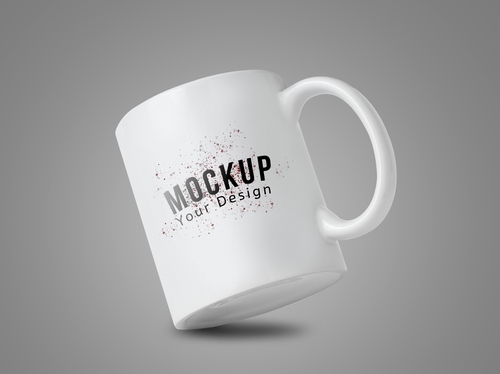 Mockup cốc mẫu số 25 PSD