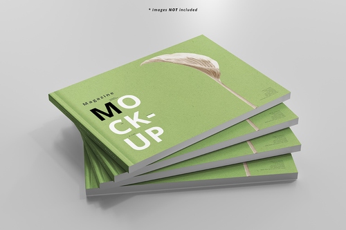 Mockup, phối cảnh catalog PSD khổ a4 mẫu 10