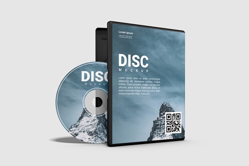 Mockup băng đĩa CD file PSD số 14