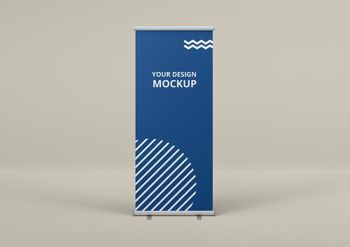 Mockup standee PSD mẫu số 24