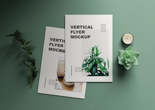 Mockup giấy A4 , tài liệu PSD mẫu 032