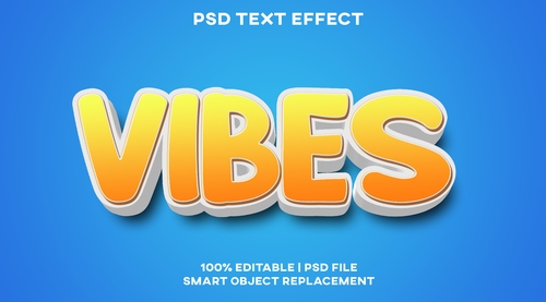 Hiệu ứng chữ 3D PSD cho Photoshop