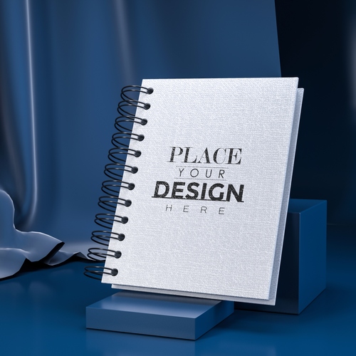 Mockup sổ tay, sổ nhật ký PSD