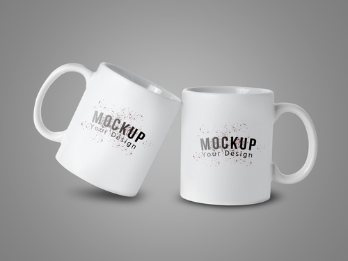 Mockup cốc mẫu số 26 PSD