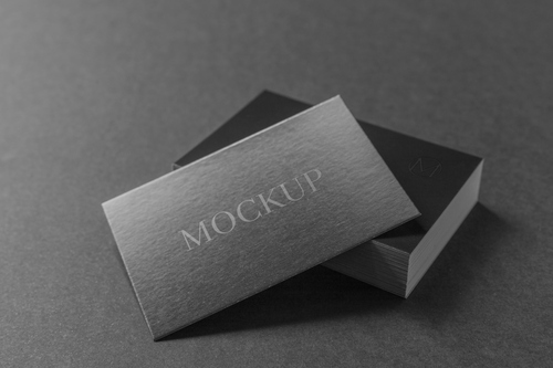 Mockup card visit, danh thiếp, thẻ nhân viên PSD 32