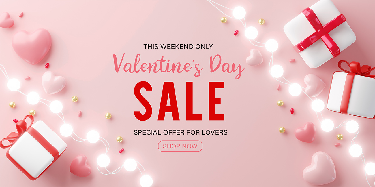 Banner valentine giảm giá mua sắm file JPG