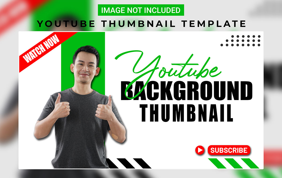 Ảnh thumbnail bìa kênh youtube file PSD - mẫu số 859