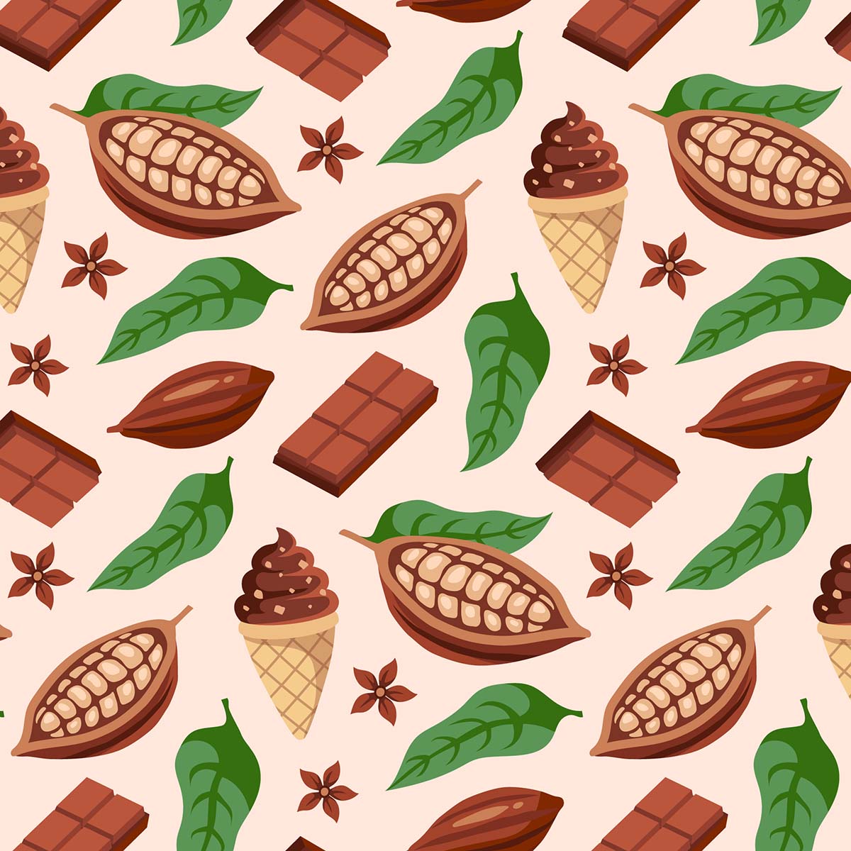 Hình minh họa sản phẩm chocolate file vector - mẫu số 899