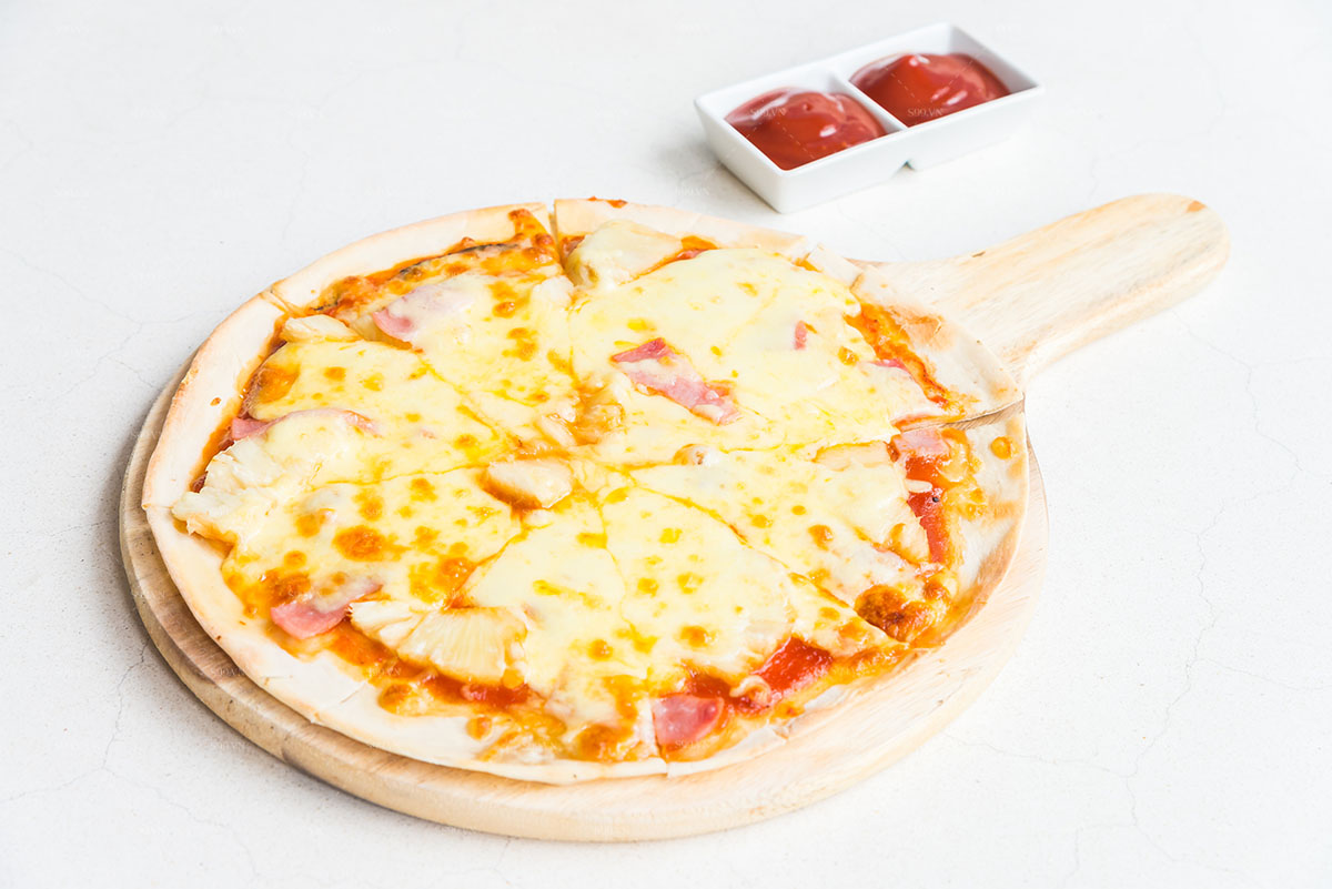 Hình minh họa bánh pizza phô mai file JPG - mẫu số 980