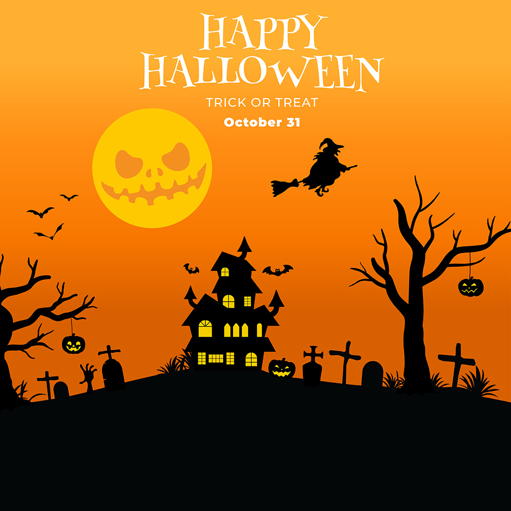 Poster lễ hội halloween file EPS và AI mẫu MB118