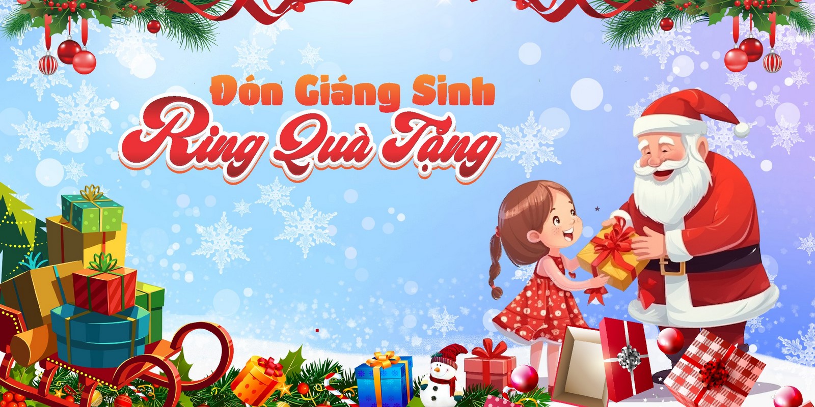 Phông nền Noel đẹp đón giáng sinh an lành - File Corel 4