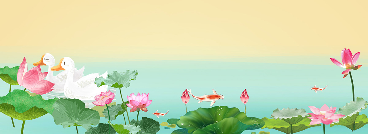 Background hoa sen vector file PSD mẫu HS90