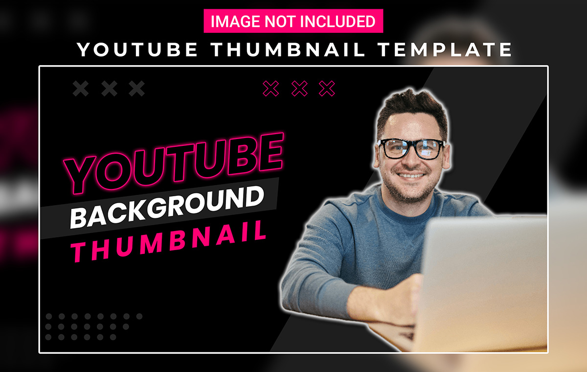 Ảnh thumb kênh youtube mẫu 57 file PSD