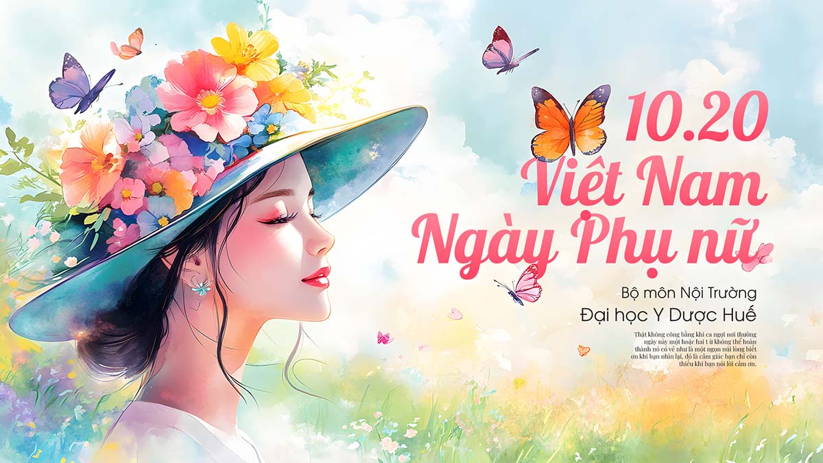 Banner chúc mừng ngày phụ nữ việt nam file PSD mẫu CG258