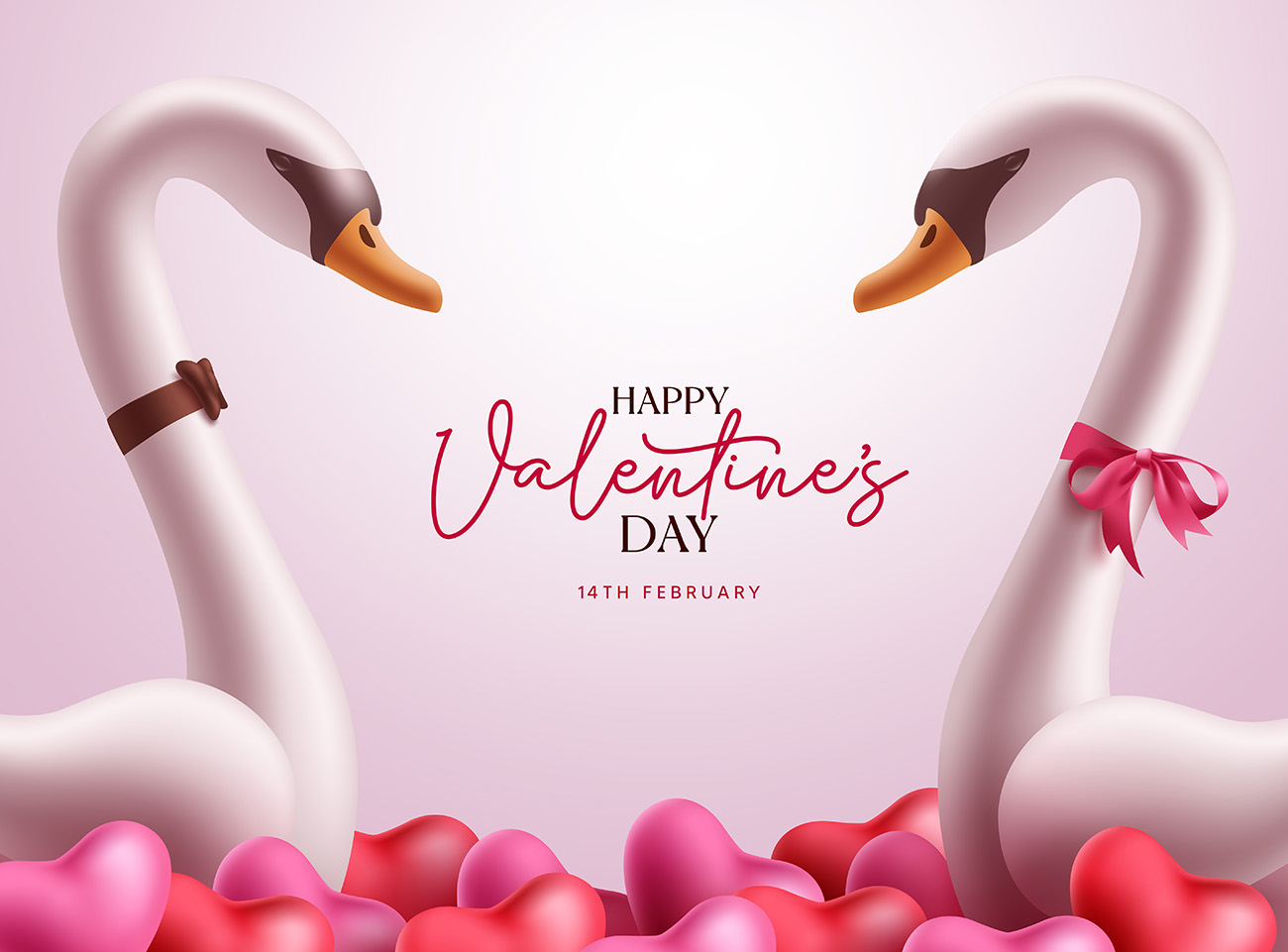 Ảnh nền ngày lễ tình nhân Valentine P02 file EPS