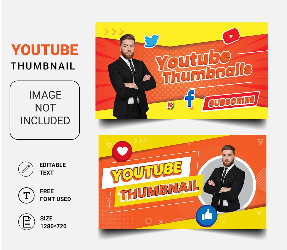 Ảnh thumb kênh youtube mẫu 77 file EPS