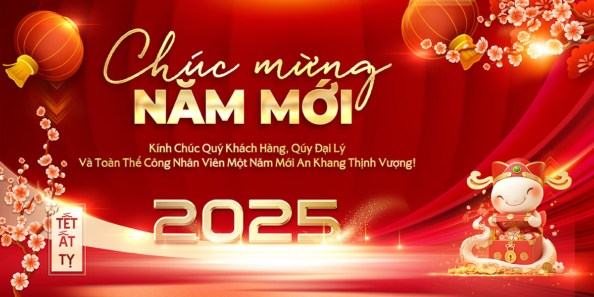 Backdrop chúc mừng tết nguyên đán 2025 file PSD - mẫu số 702