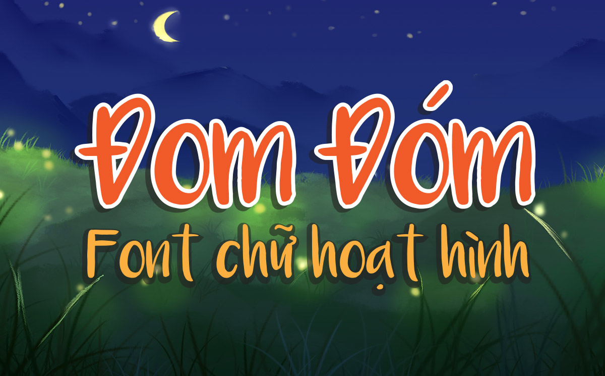 Font Chữ Hoạt Hình LNTH Luna Việt Hóa