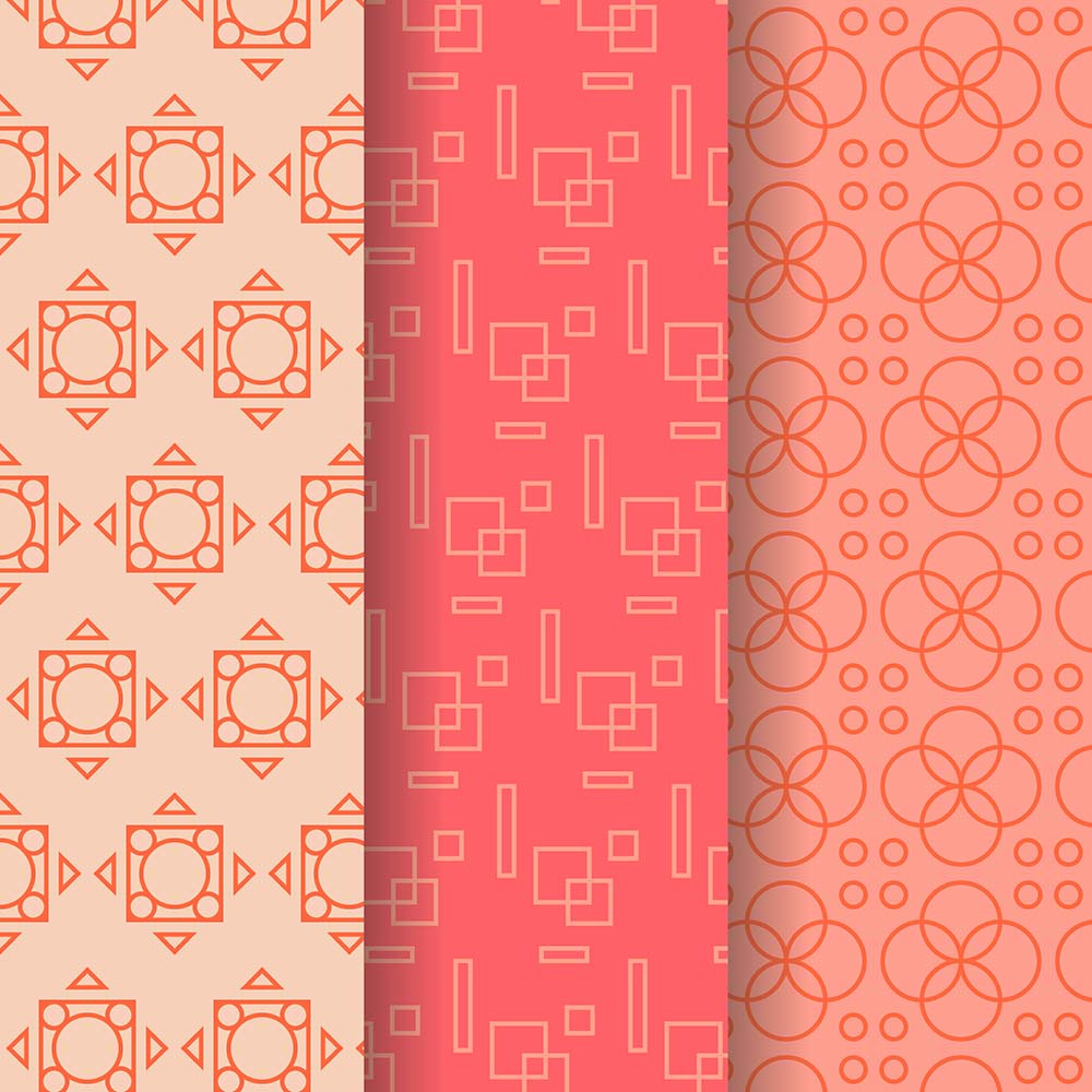 Pattern họa tiết ngày tết file vector mẫu 25R1358