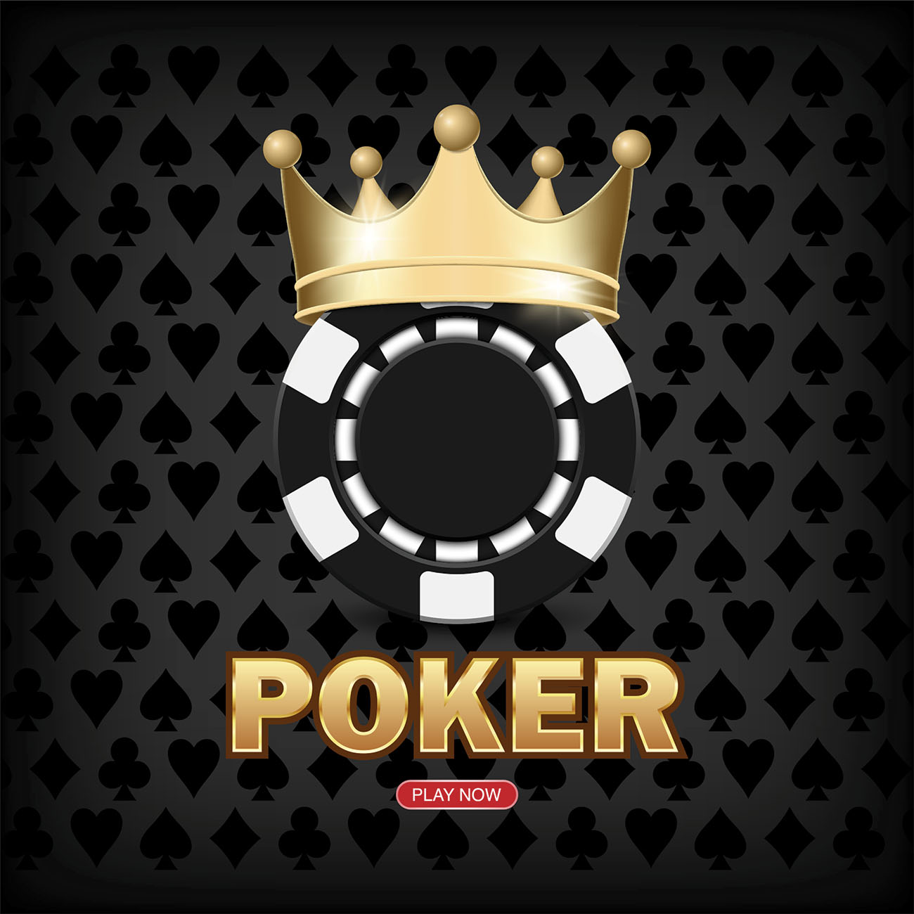 Poster trò chơi poker file EPS và AI mẫu T100