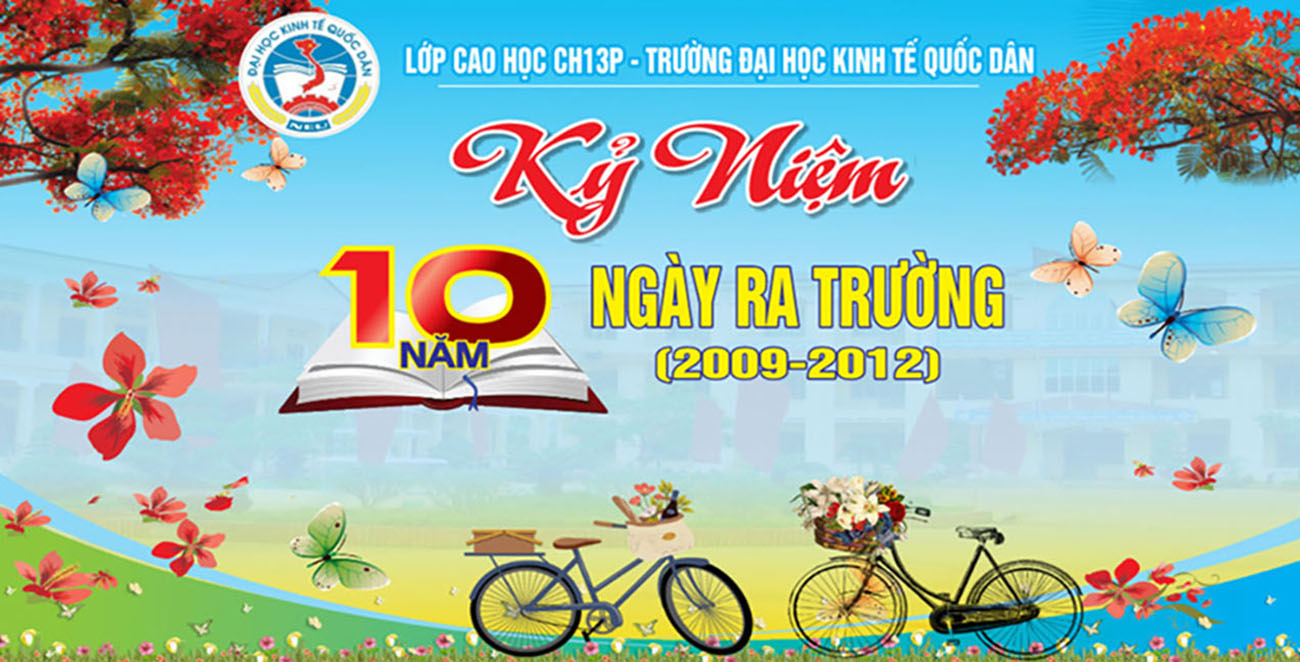 Backdrop kỉ niệm 10 năm ngày trở về mẫu 07 file Corel