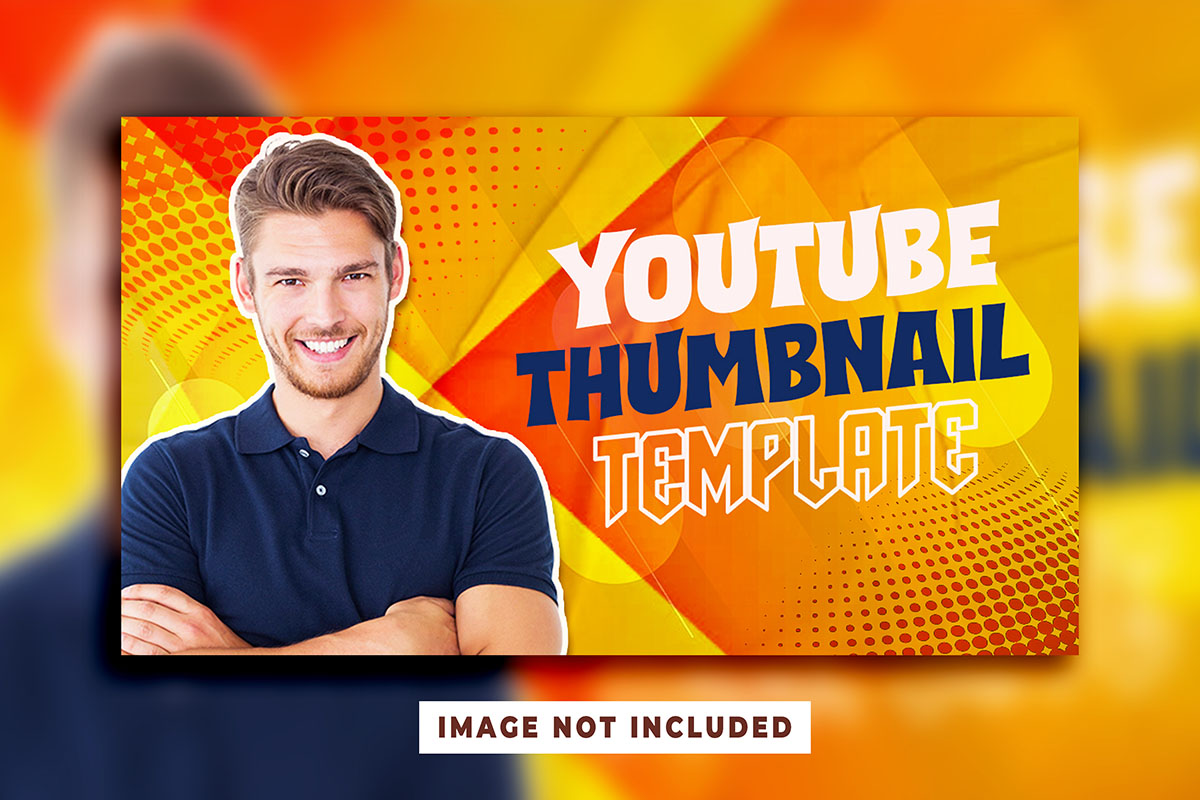 Ảnh thumb bìa kênh youtube file PSD mẫu G93