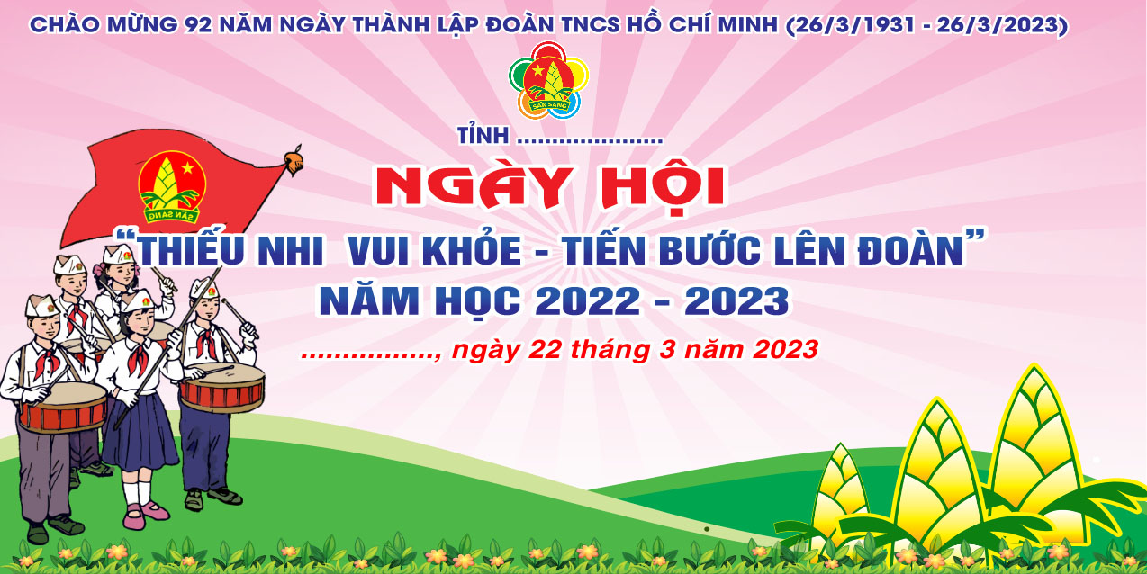 Phông nền kỷ niệm ngày thành lập đoàn 01 - File Corel