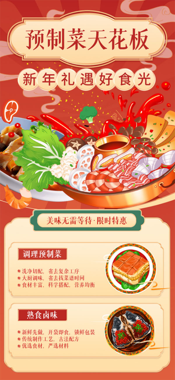 Menu cửa hàng ăn uống file PSD mẫu MN18