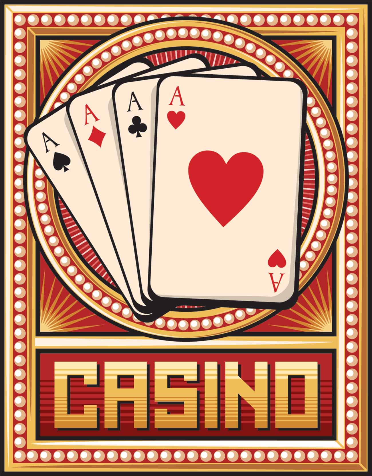 Poster trò chơi casino file EPS và AI mẫu T97