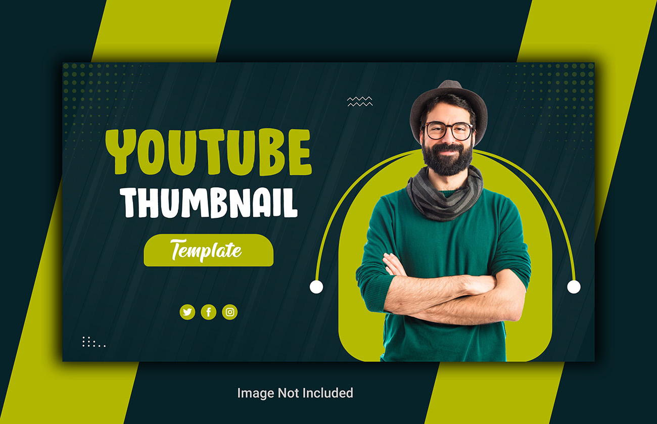 Ảnh thumb bìa youtube file EPS và AI mẫu Y7