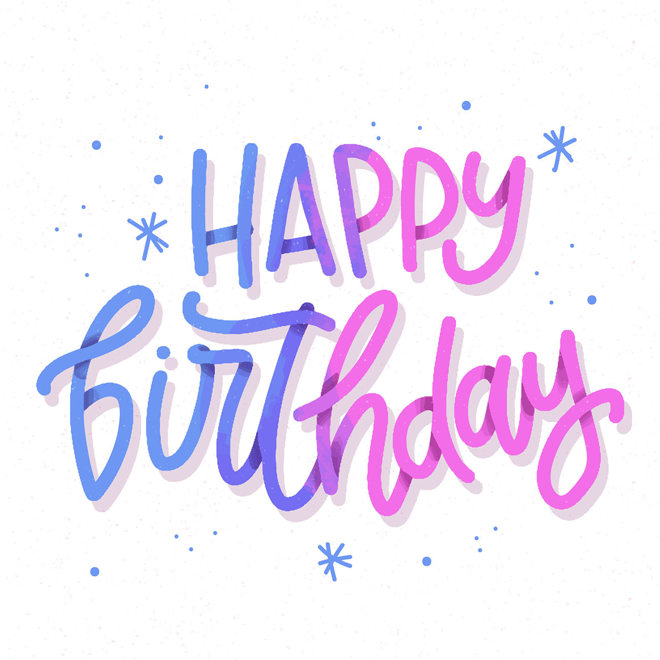 Bộ chữ typo happy birthday mềm mại cách điệu file EPS và AI mẫu K32