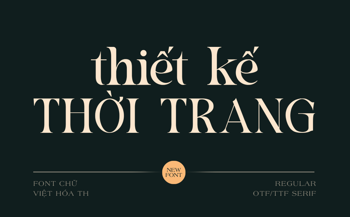 Font chữ có chân TH Baguile | Font Việt hóa