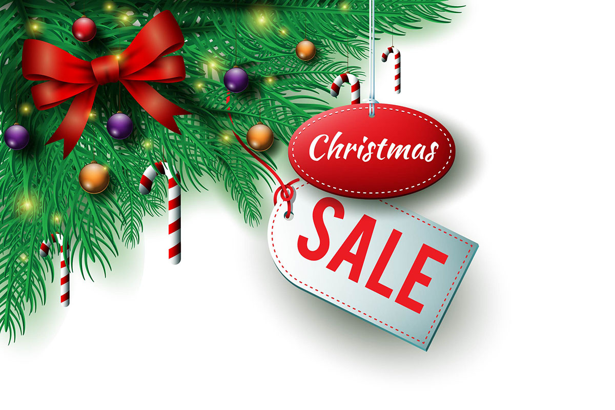 Banner sale dịp noel file vector mẫu BN209