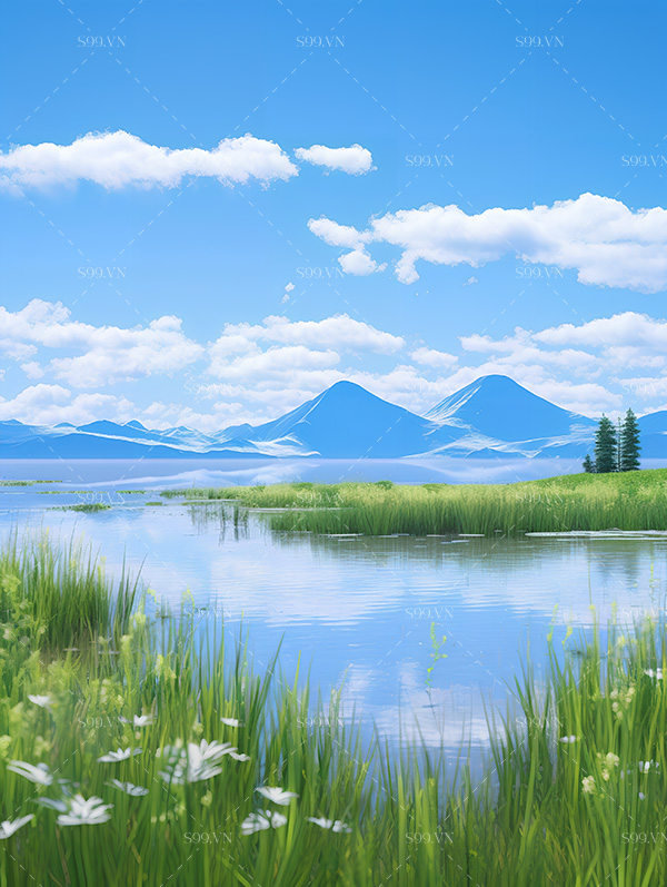 Background thiên nhiên file PNG - mẫu số 443