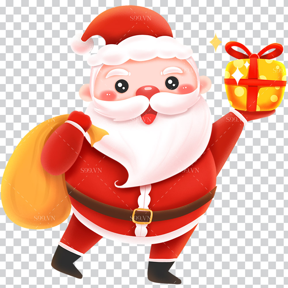 Hình ảnh ông già noel file PNG mẫu số 504