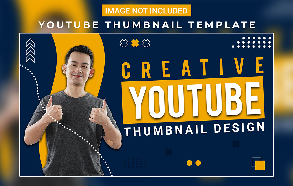 Ảnh thumb kênh youtube mẫu T42 file PSD