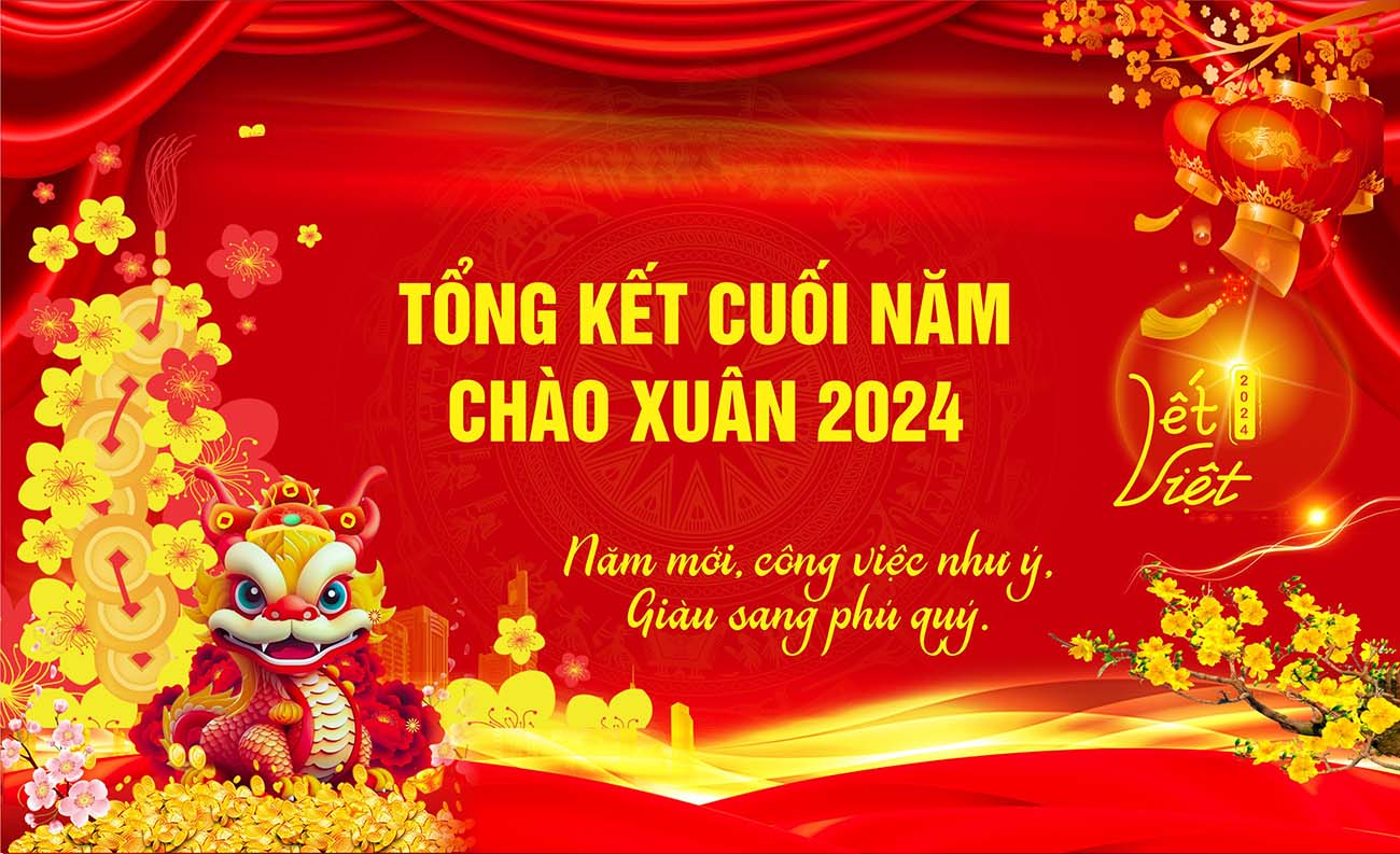 Banner tết năm 2024 file CDR mẫu S99