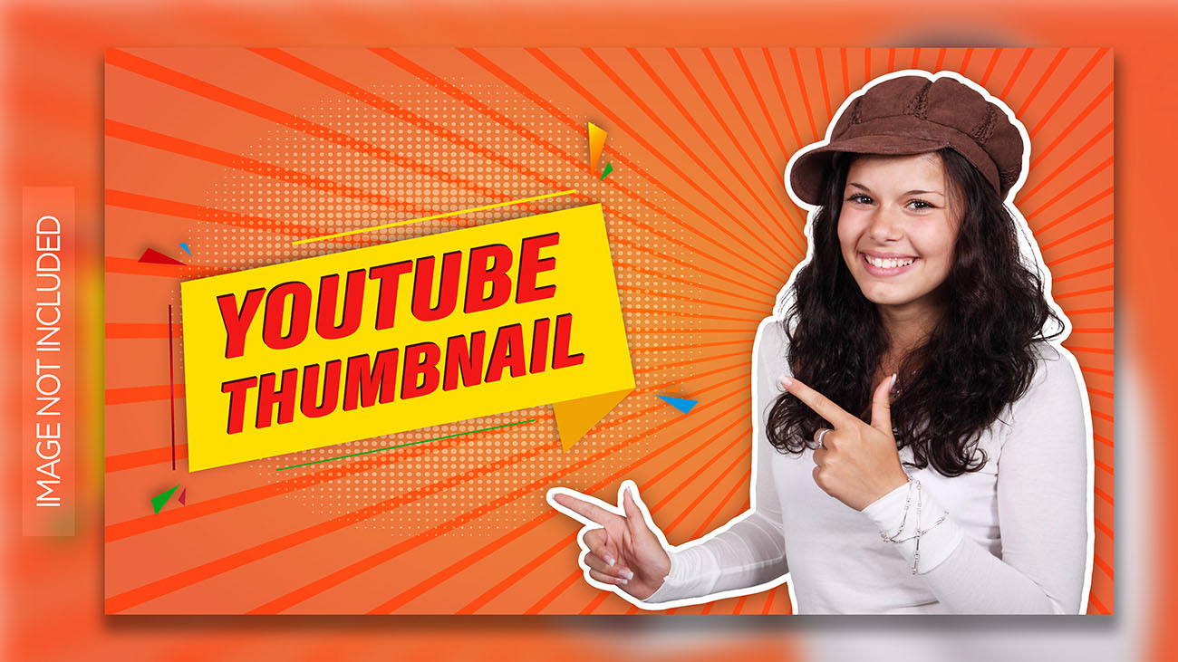 Ảnh thumb youtube file EPS và AI mẫu Y1