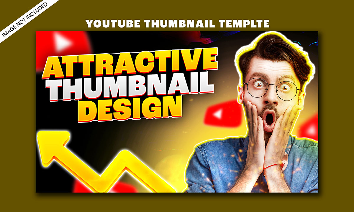 Ảnh thumbnail kênh youtube file PSD - mẫu số 954